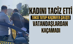 Kaçan taciz şüphelisini vatandaşlar yakaladı