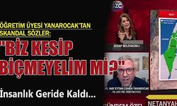 Öğretim üyesinden skandal sözler, canlı yayından alındı: 'Biz kesip biçmeyelim mi?'