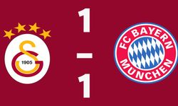 Galatasaray-Bayern Münih maçı ilk yarı 1-1