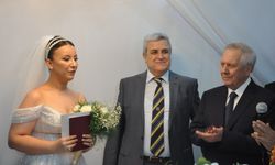 Aziz Yıldırım, Manisa'da nikah şahidi oldu