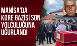 Manisa'da Kore Gazisi son yolculuğuna uğurlandı