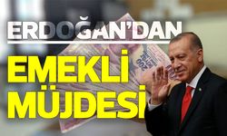 Erdoğan emekli zammı için konuştu