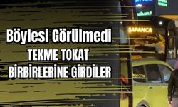 Tekme tokat birbirlerine girdiler
