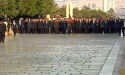 Anıtkabir'de dikkat çeken kareler