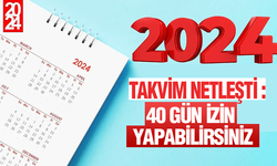 2024 tatil günleri takvimi belli oldu