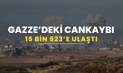 İsrail saldırılarında Gazze’deki can kaybı 15 bin 523’e ulaştı