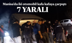 Manisa'da trafik kazası 7 yaralı