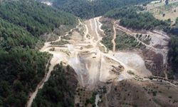 Demirci Boyacık Barajı'nda çalışmalar devam ediyor
