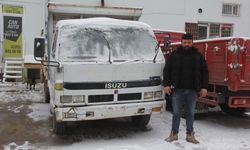 Soğuk havaya dayanamadı, yaptığıyla hayrete düşürdü