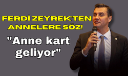 Ferdi Zeyrek'ten annelere söz! "Anne kart geliyor"