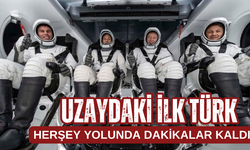 Uzay yolculuğuna dakikalar kaldı