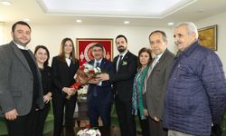 Durbay'dan Başkan Çelik'e ziyaret
