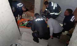 Manisa'da kaza! Talihsiz adam inşaatın asansör boşluğuna düştü
