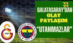 Galatasaray'dan Fenerbahçe maçı sonrası olay paylaşım: "Utanmazlar"