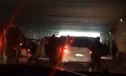 Asker eğlencesinde yolu kapatıp havaya ateş açtılar