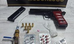 Manisa'da 2 suçtan aranan şahıs uyuşturucuyla yakalandı
