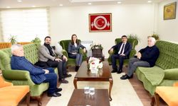CHP'li Başkan Adayı Durbay Başkan Çelik'i ziyaret etti
