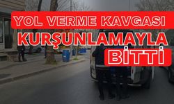 Yol verme nedeniyle tartıştığı sürücünün dükkanını kurşunladı