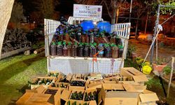 Manisa'da tonlarca kaçak içki ele geçirildi