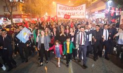 Ahmet Karadağ, binlerce vatandaşla yürüdü