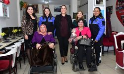 Polis Eşleri Derneği'nden Manisa Bedensel Engelliler Derneği'ne anlamlı ziyaret