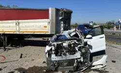 Feci trafik kazasında 1 kişi hayatını kaybetti, 2 kişi yaralandı