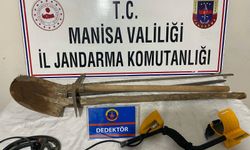 Manisa'da defineciler suçüstü yakalandı