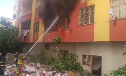 Yangın Faciası: 1'i bebek 7 kişi dumandan etkilendi