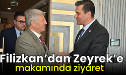 Başkan Zeyrek’e Gazeteciler Derneği Başkanı Ali Filizkan’dan ziyaret