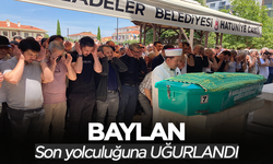 Baylan son yolculuğuna uğurlandı