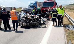 Feci araç kazası ölüm getirdi