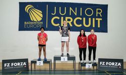 Manisalı Milli badmintoncu Ravza Bodur Bulgaristan’dan bronz madalyayla döndü
