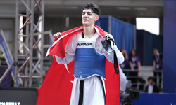 Milli tekvandocu Furkan Ubeyde Çamoğlu Avrupa Şampiyonu