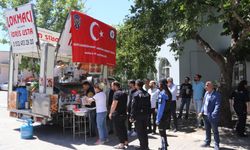 İzmir’de şehit edilen Ramazan Ege için Manisa'da lokma hayrı düzenlendi