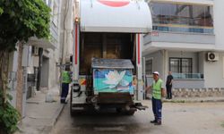 Turgutlu'da çöp konteynerlerine bahar temizliği yapıldı