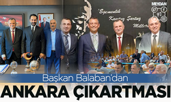 Başkan Balaban’dan Ankara çıkartması