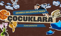 Demirci Belediyesi'nden çocuklara özel eğlence