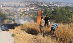 Aydın'da çıkan yangın üniversite kampüs alanına doğru ilerliyor