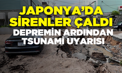 Japonya'da art arda 6.9 ve 7.1 şiddetinde deprem! Tsunami uyarısı verildi