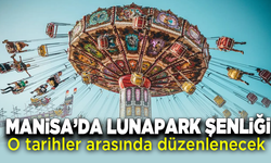 Manisa Gördes’te Lunapark Şenliği