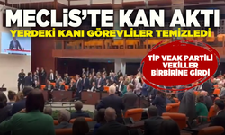 Meclis'te yumruklu kavga! TİP VE AK Parti vekilleri kavga etti