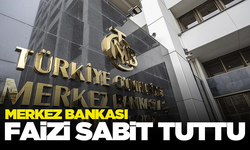 Merkez Bankası faizi sabit tuttu