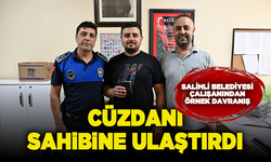 Salihli'de örnek davranış: Bulunan cüzdan zabıta ekiplerine teslim edildi