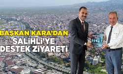 Başkan Kara’dan yangından etkilenen Salihli’ye destek ve dayanışma ziyareti