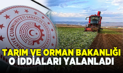 Tarım ve Orman Bakanlığı, "Çiftçiye mazot, gübre ve prim desteği kaldırıldı" iddialarını yalanladı