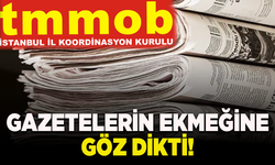 TMMOB gazetelerin ekmeğine göz dikti! Karar Resmi Gazete'de