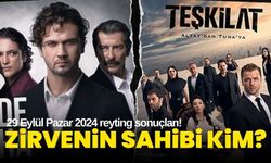 29 Eylül Pazar  2024 reyting sonuçları!