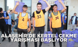 Alaşehir'de kertel çekme yarışması başlıyor