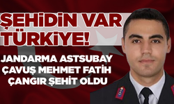 Bakan Yerlikaya Duyurdu!  Jandarma Astsubay Çavuş Mehmet Fatih Çangır şehit oldu