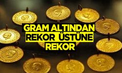 Gram altından rekor üstüne rekor